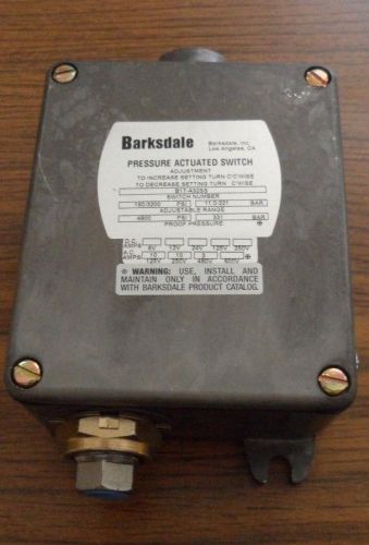 BARKSDALE TUBE PRESSURE SWITCH PART NUMBER B1T-A32SS