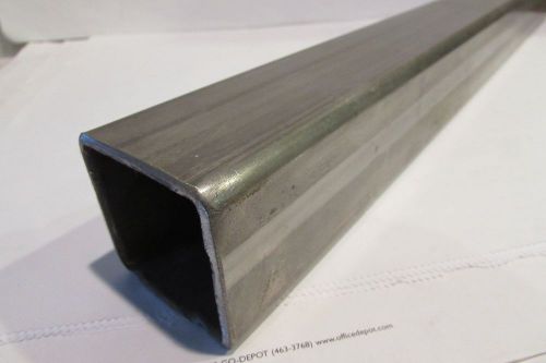 2&#034; X 2&#034; X 1/8&#034; 304 STAINLESS STEEL SQUARE TUBE 22 1/2&#034; LONG