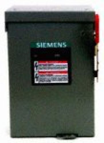 Siemens 60 Amp Non Fusible Safety Switch