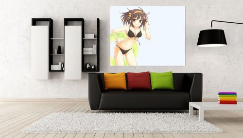 The Melancholy Of Haruhi Suzumiya,HD,Anime,Canvas Print,Decal,Banner,Wall Art