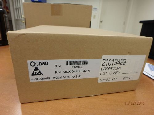 JDSU MDX-04DX2001A    LGX 4 Channel Mux Cassette  JDSU internal # 21019429