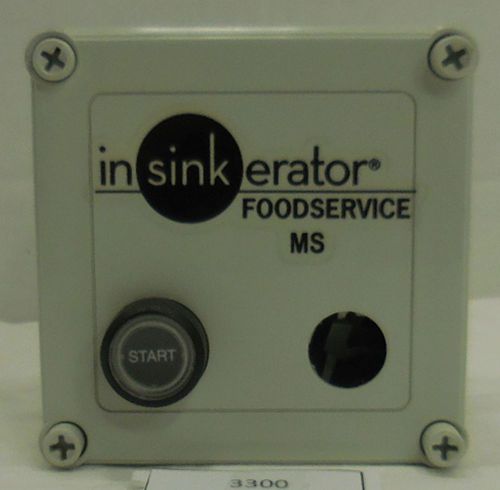 IN-SINK-ERATOR MS-6 DISPOSER CONTROL PANEL CENTER  MAGNETIC STARTER 460V  3300