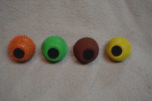 10% discount Set of 4 1-3/4&#034; CARVING CUP RASPS  -  Adapters included 1/4&#034; shaft