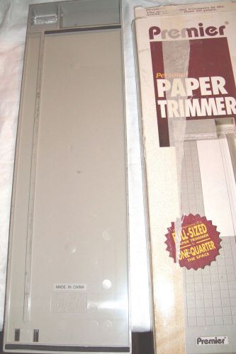 PAPER CUTTER Portable Trimmer 14&#034; Massicot PREMIER MODEL PT14 LIGHT WEIGHT