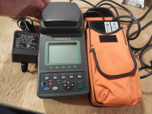 March CMT Corvallis Maarch II E GPS GIS Data Collector w/Battery, Charger, Man