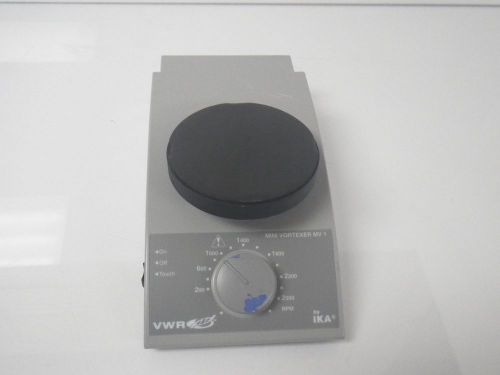 IKA VWR MINI VORTEXER MV1 200-2500 RPM shaker mixer *USED AND TESTED*