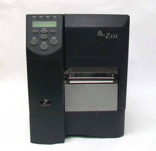 ZEBRA Z4M Direct Thermal Printer Barcode Printer Z4M00-0001-0000 TESTED