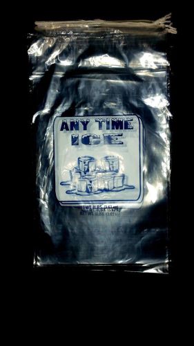 Ice Bags ( Draw String ) High Quality 10 Pound Bags 400 Count