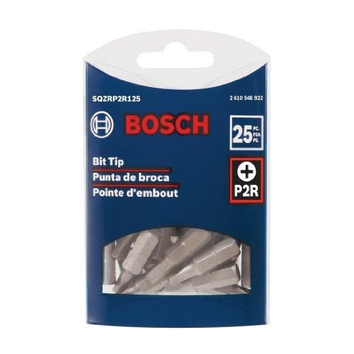 Bosch SQZRP2R125 Number 2 by 1-Inch Phillips Insert Bit, Reduced Diameter,