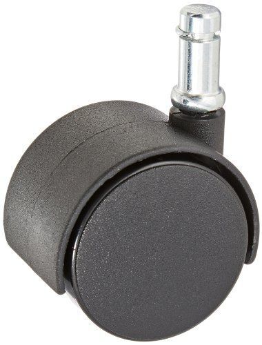 Shepherd Source II Series 50mm Diameter Nylon Hooded Twin Wheel Caster, 7/16&#034;