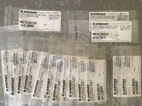Synthes - lot of 16 orthopedic instruments