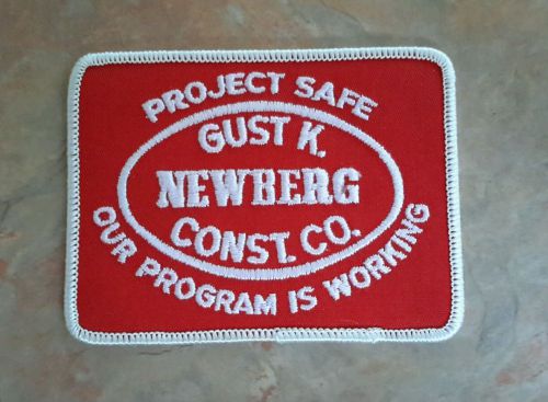 Patch Project Safe Gust K. Newberg Construction Company