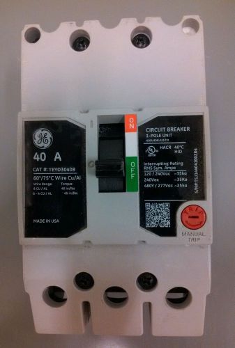 GE circuit breaker TEYD3040B
