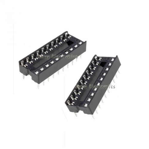 12pcs 20 pin DIP IC Sockets Adaptor Solder Type Socket