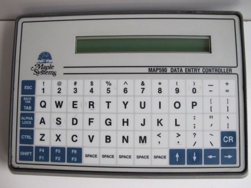 MAPLE SYSTEMS MAP590,   MAPLE SYSTEMS MAP590 DATA ENTRY CONTROLLER