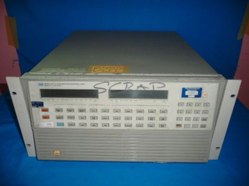 HP 3852A Control Unit Empty  C