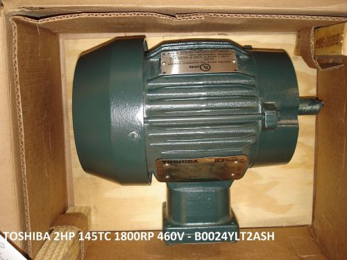 Toshiba 2hp 1800, 3ph, 60hz, 230/460 explosion proof motor for sale
