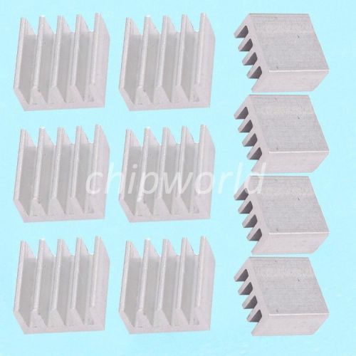 10pcs Cooling Fin Heat Sink for 3D Printer A4988 Chip NEW