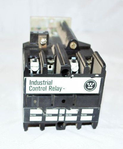 Westinghouse ARD400SR 600VDC 120VDC Coil Industrial Control Relay