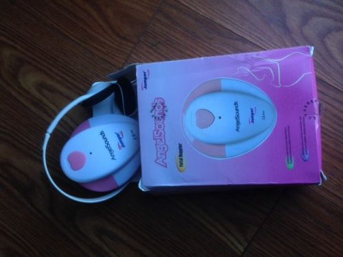 Angelsounds fetal heart doppler jpd-100s fda w/ battery (baby heart monitor) for sale