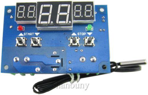 -9-99°C DC12V thermostat Temperature controller Thermo temp control 0.5m sensor