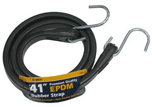 NEW CargoLoc 62337 Epdm Rubber Tarp Strap Steel Hooks  41-Inch