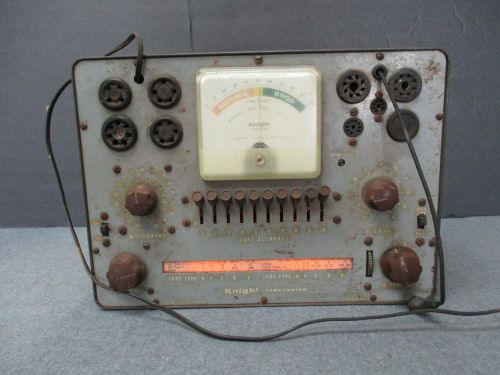 ANTIQUE KNIGHT TUBE TESTER MADE IN USA TUBE TESTER