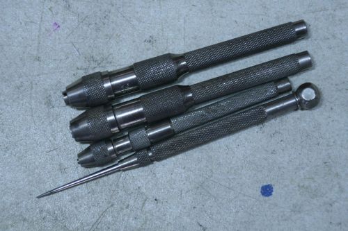 Starrett tool lot pin vises and scratch awl