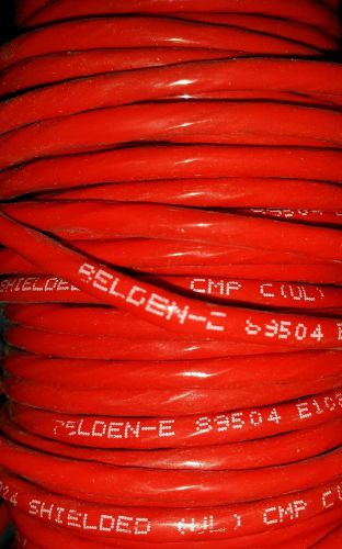 Belden Wire 89504-002-500 Red Multi-Paired Cable 4Pair 24AWG (7X32) 300V