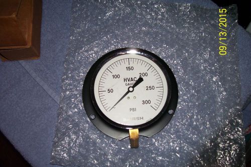 Marsh 0-60 psi Pressure Gauge 316 Tube &amp; Socket 5&#034; Dial