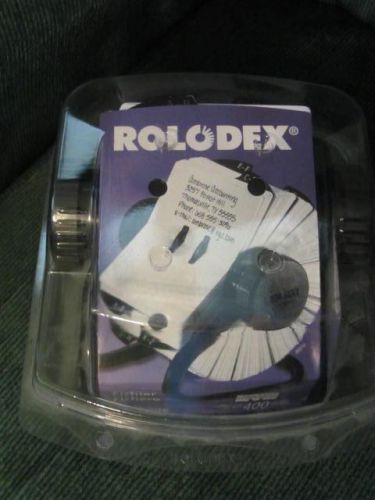 ROLODEX -  2.25 inches x 4 inches - FISHIER  ADDRESS CARD FILE
