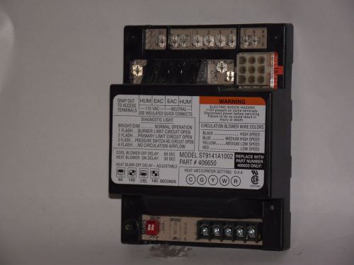 Oem honeywell st9141a1002 electronic fan timer part#406650  free shipping for sale