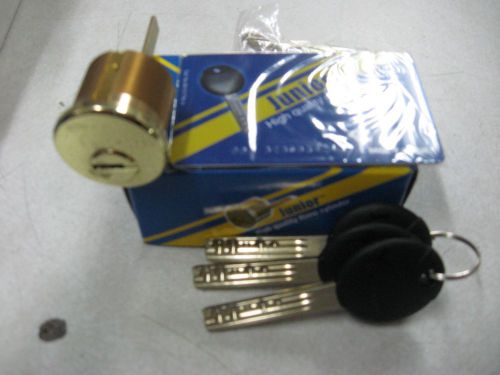 Mul-t-lock rim &amp; mortise cylinder  new with 3 keys for sale