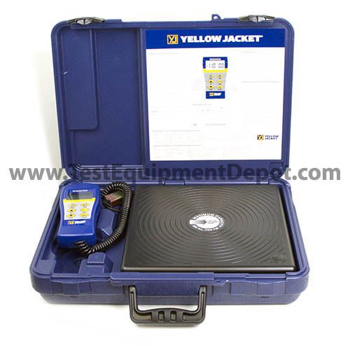 Yellow jacket 68812 electronic scale 220 lbs. (100 kg) for sale