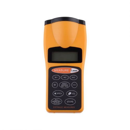 CP-3007 Ultrasonic Distance Measure Laser Point Rangefinder LCD backlight SCW
