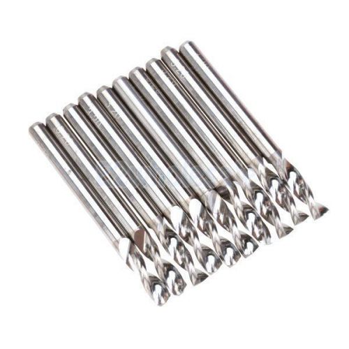 10pcs 3.2mm carbide end mill endmill tungsten steel blade cnc/pcb engraving bits for sale