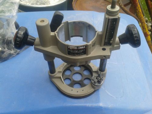 1 porter cable plunge router base 6931 type  good condition for 690 series route for sale
