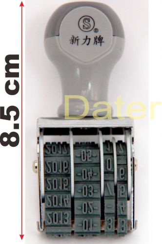 DATER RUBBER STAMP 5mm 5cm Ink Inkpad Date Day Month Year Number (D-3)