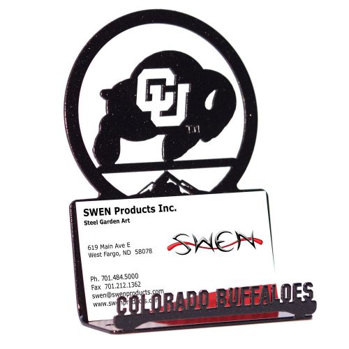 SWEN Products COLORADO BUFFALOES Metal Business Card Holder