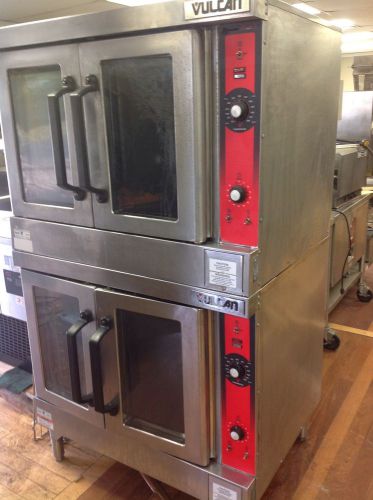 Vulcan double stack electric convection oven