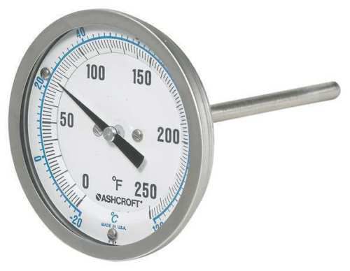 Dial thermometer, ashcroft, 30ei60r new !!! for sale