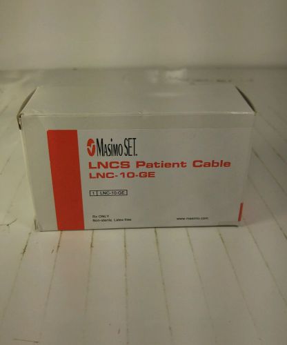 Masimo SET LNCS Patient Cable LNC-10-GE Rx Only