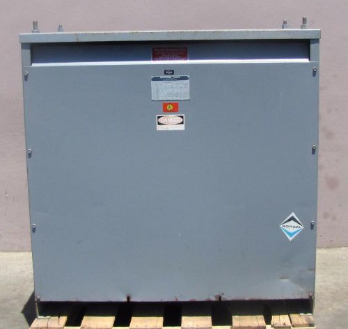 Sorgel 300 kva transformer 480v high voltage 208/120 low voltage dry type for sale