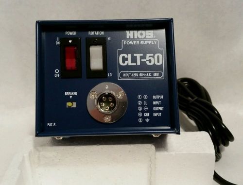 HIOS CLT-50 Power Supply  new in the original box 120v - 60Hz - 48w