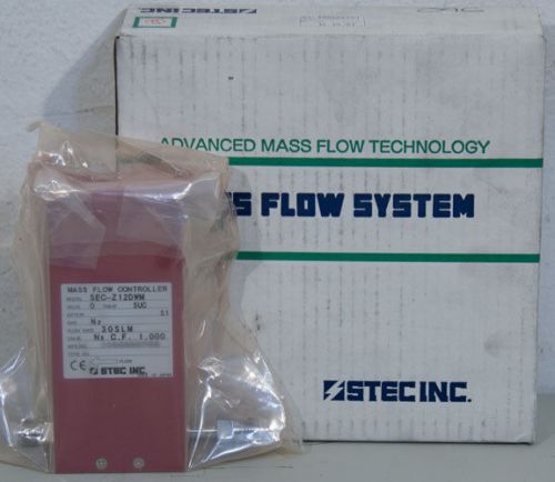 New horiba stec sec-z12dwm n2 30 slm mass flow controller, asm pn: 54-123324a91 for sale