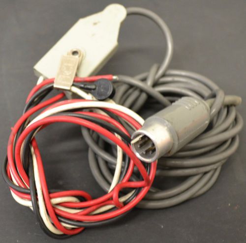 Physio control ecg cable 3 lead 6 pin connection lifepak 9a part 09 10418 02 for sale