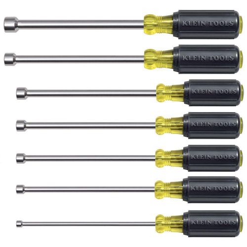 Klein tools magnetic nut driver set (7-piece) hollow shafts to enhance work for sale
