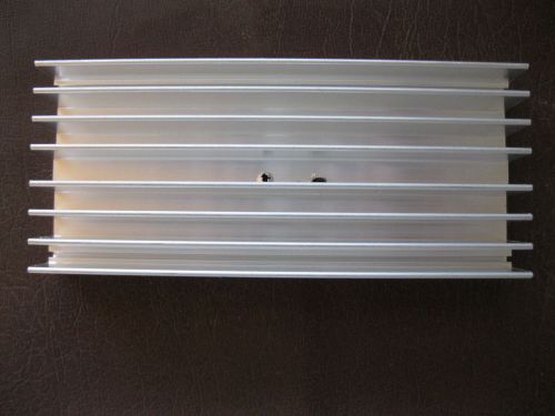 Aluminum Heat Sink-5 1/8&#034; X 2 5/16&#034; X 3/4&#034;  (Has 2 holes in it.)