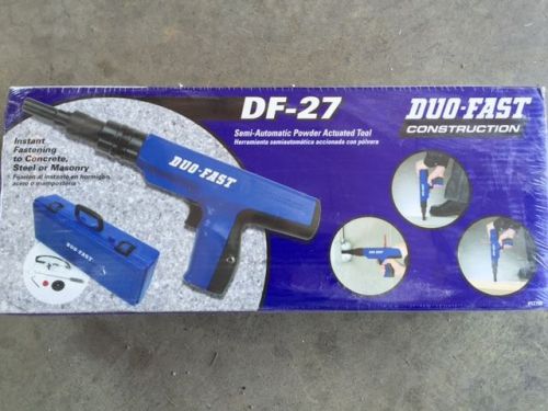 DUO-FAST DF27 Semi-Automatic Powder Actuated Tool - New In Box