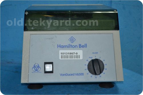 Hamilton bell vanguard 6500 (v6500) table top centrifuge ! (131867) for sale